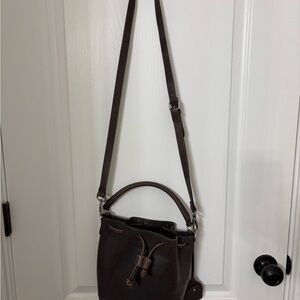 Madewell Dark Brown Crossbody Bag